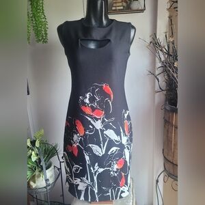 Artex fashions black sleeveless dress M